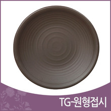 TG-원형접시(옹기)